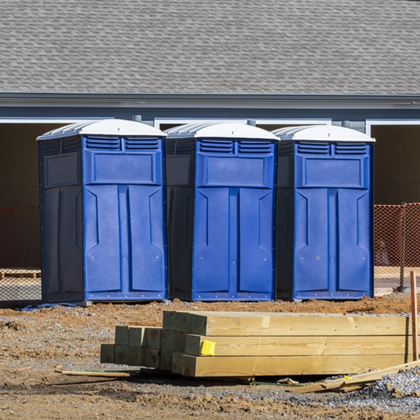 are there any options for portable shower rentals along with the porta potties in Minter